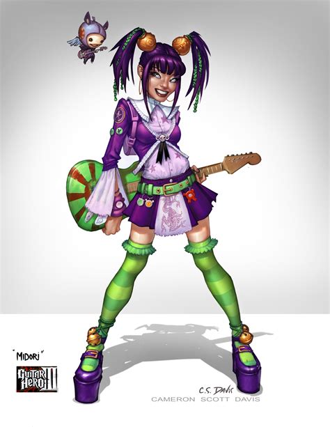 midori from guitar hero|grim reaper guitar hero.